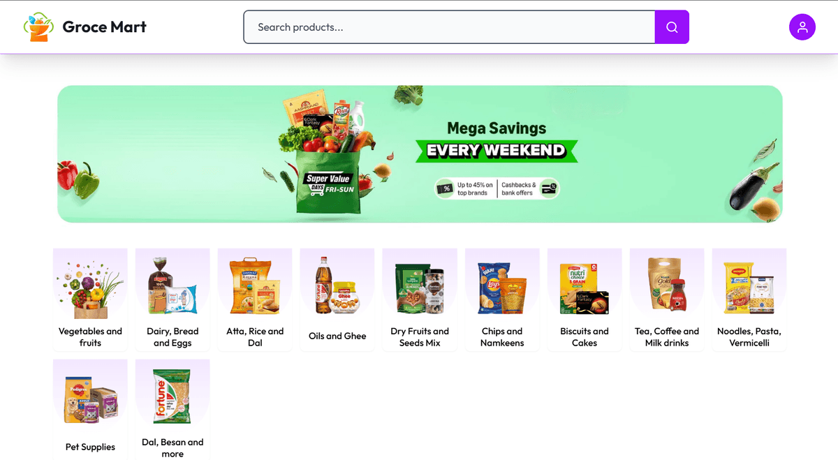 Grocery Delivery Platform